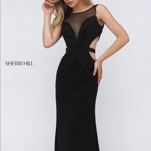 Custom Sheri hill prom dress